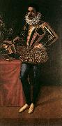 FIGINO, Giovanni Ambrogio Portrait of Lucio Foppa  tu Spain oil painting artist